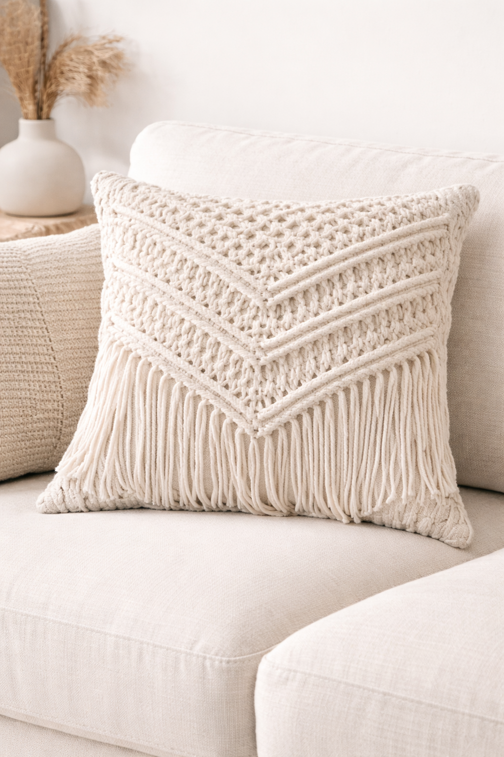 Macrame Pillow