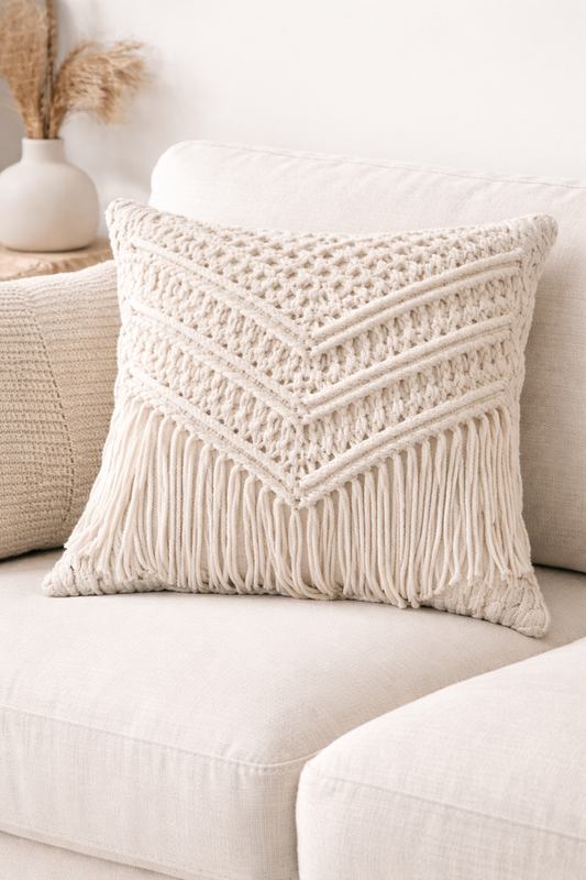 Macrame Pillow